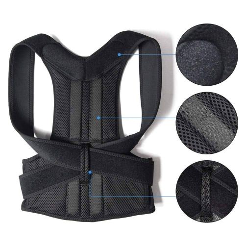Correcteur de posture ajustable Support orthopédique حزام الظهر الطبي