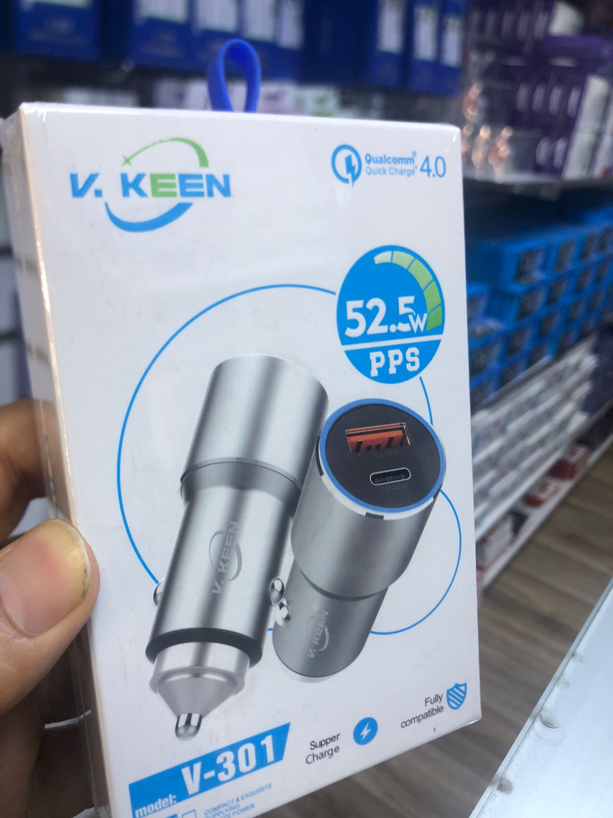 VKEEN Allume cigar Chargeur 52?5W V-301