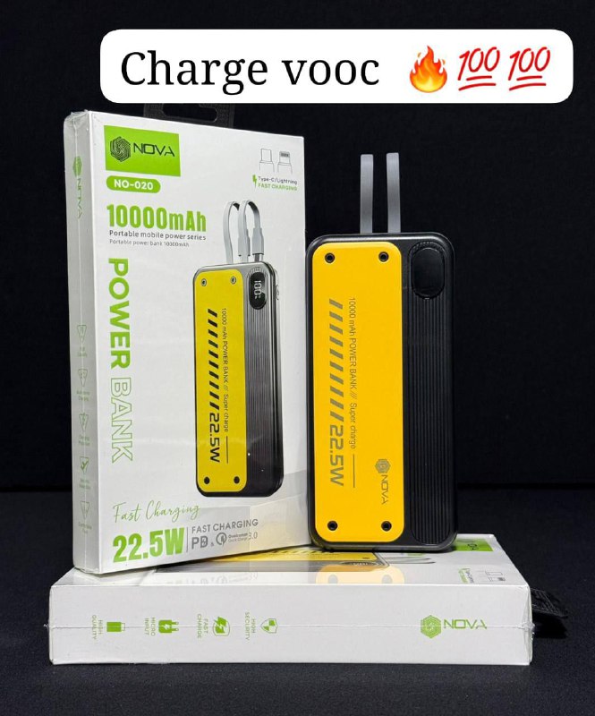 Power bank Nova 10000mah 22.5W