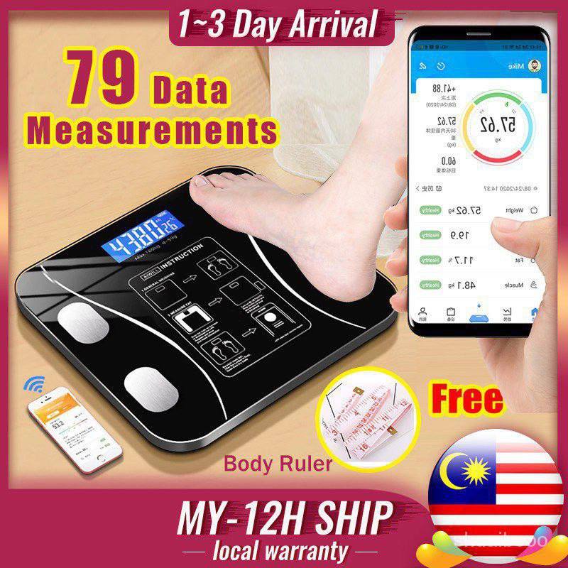Body Fat Scale balance impédancemètre connectée Balance Numérique Intelligente