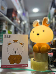 NIGHT LAMP SET مصباح ليلي Lampe led en forme de lapin pour enfants