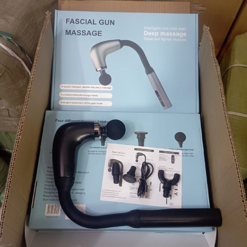 Facial gun massage deep massage مسدس تدليك عميق Massage facial au pistolet, massage en profondeur
