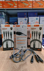 Cable 3in1 Super fast charging 66W NEWAY