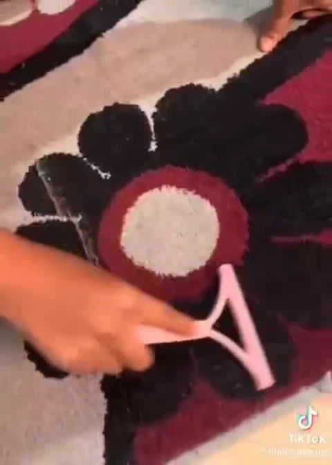فرشاة تنظيف مزدوجة الرأس لإزالة الشعر Brosse d'épilation double tête, épilateur doux pour les vêtements, épilateur