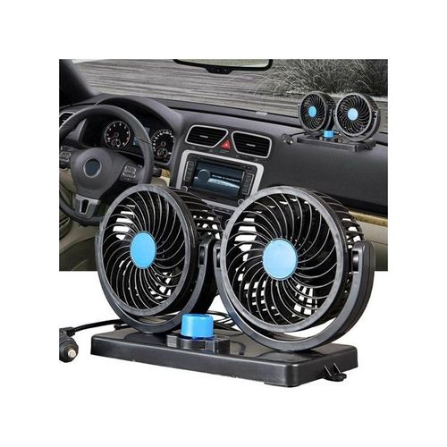 Ventilateur de refroidissement de voiture avec double conception 360