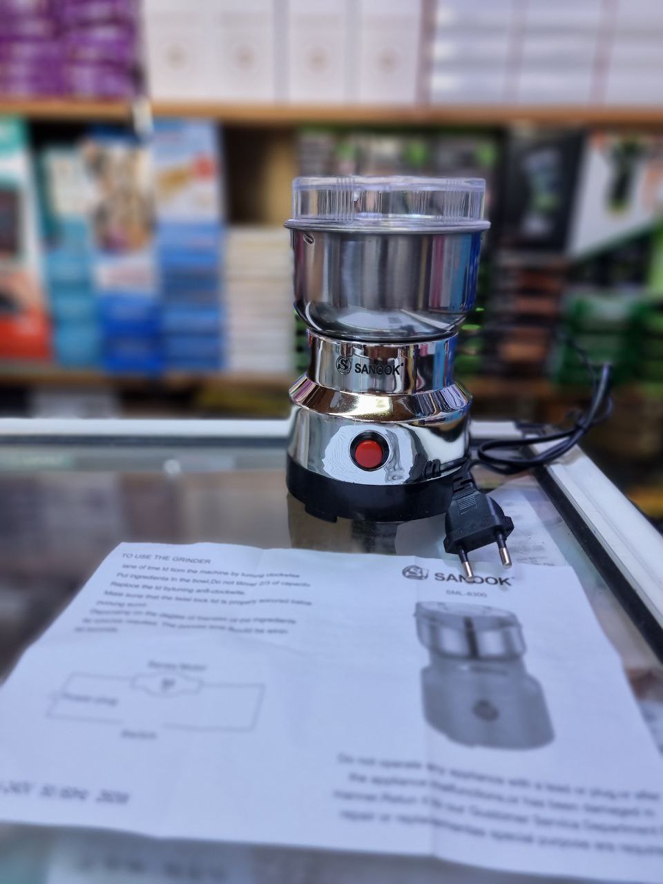 SANOOK Electric Grinder مطحنة كهربائية للتوابل 260W