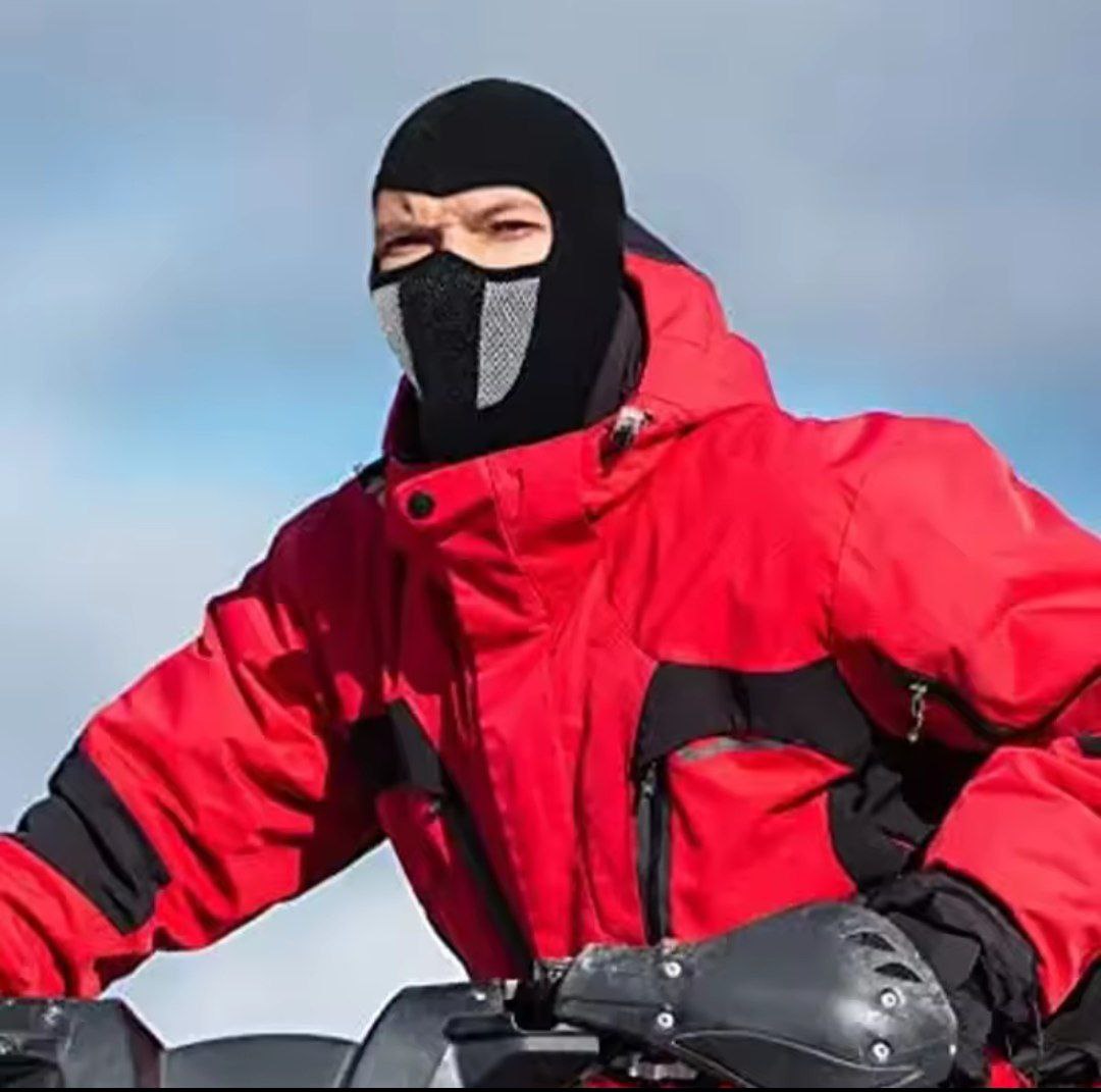 Masque Facial pour Casque de Moto