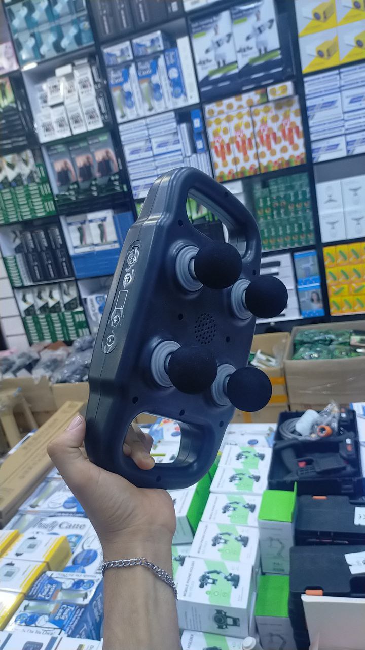 جهاز تدليك لاسلكي للظهر والجسم بأربعة رؤوس Masseur sans fil à 4 têtes pour dos et corps