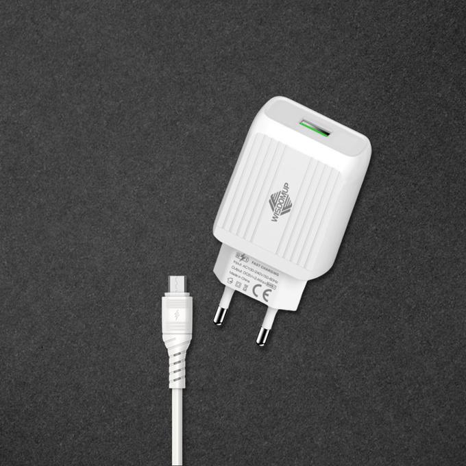 Chargeur mural double USB 2,4 A OCD-02