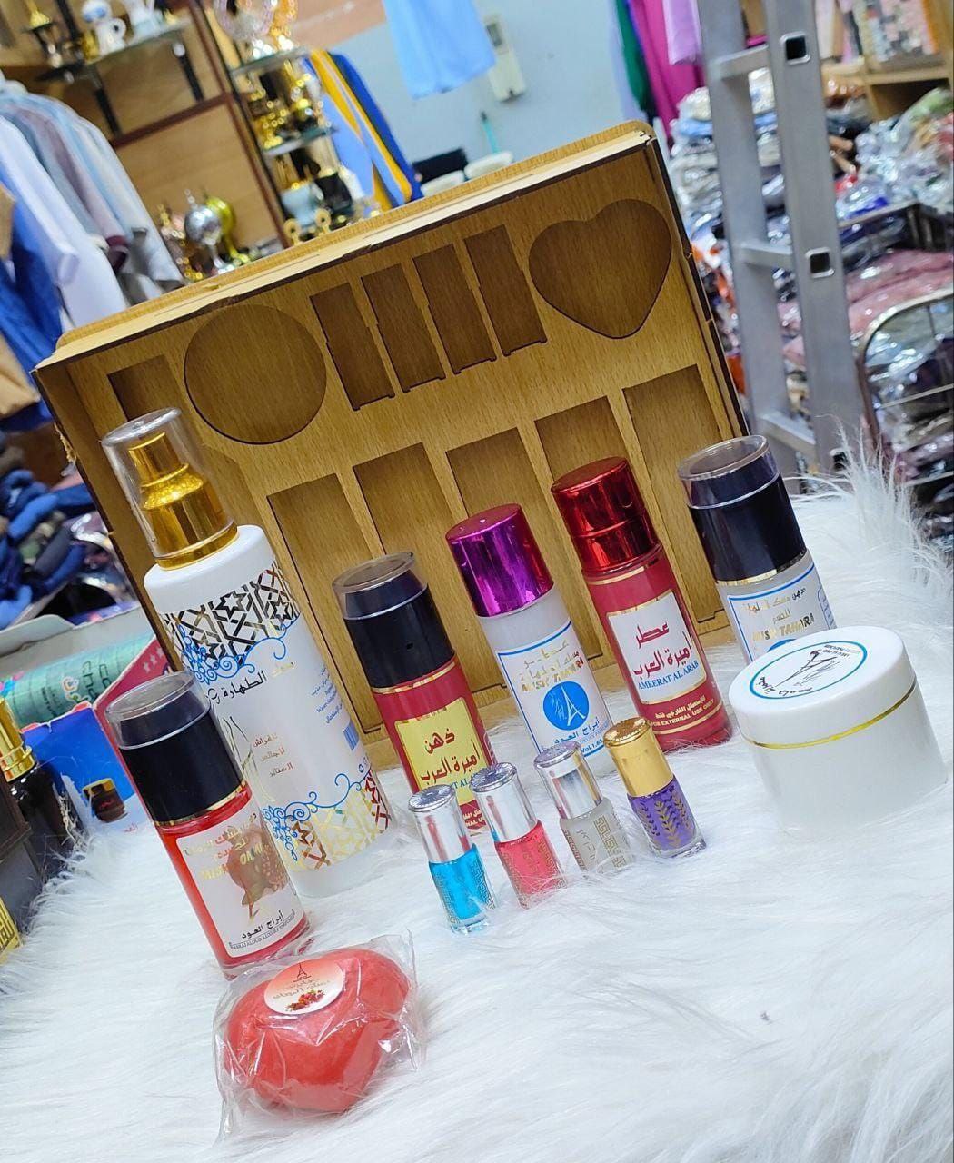 طقم مسك طهارة مزيج بين اميرة العرب ومسك طهارة 1معطر الجو PACK