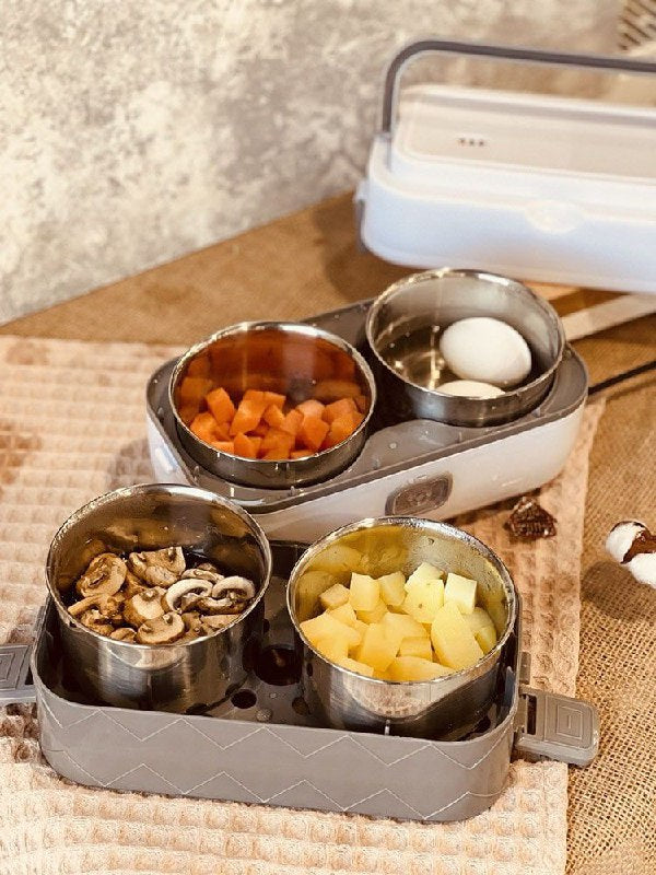 Cooking Lunch Box 2L 200W Lunch box chauffante électrique صندوق غداء كهربائي ساخن
