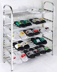 تخزين للأحذية Étagère à chaussures en acier inoxydable, rangement pour chaussures, chambre à coucher,