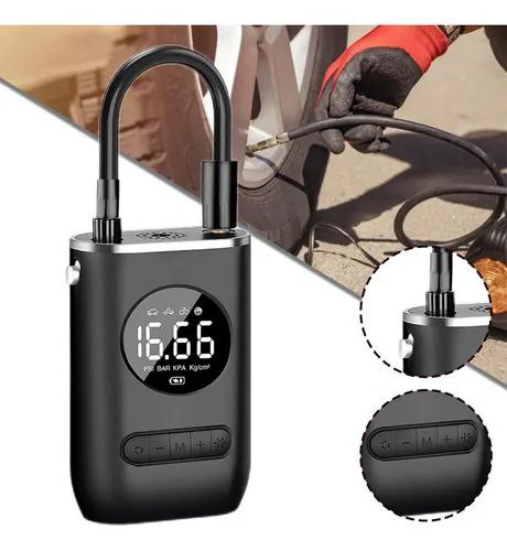 Mini-compresseur d'air portable Pompe de gonflage électrique