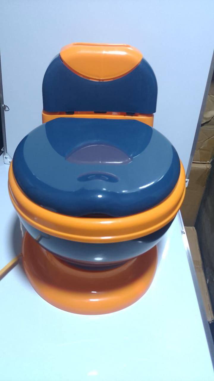1pc Siège de Toilette Avec Couvercle Chaise de Toilette En Plastique Pour Enfants