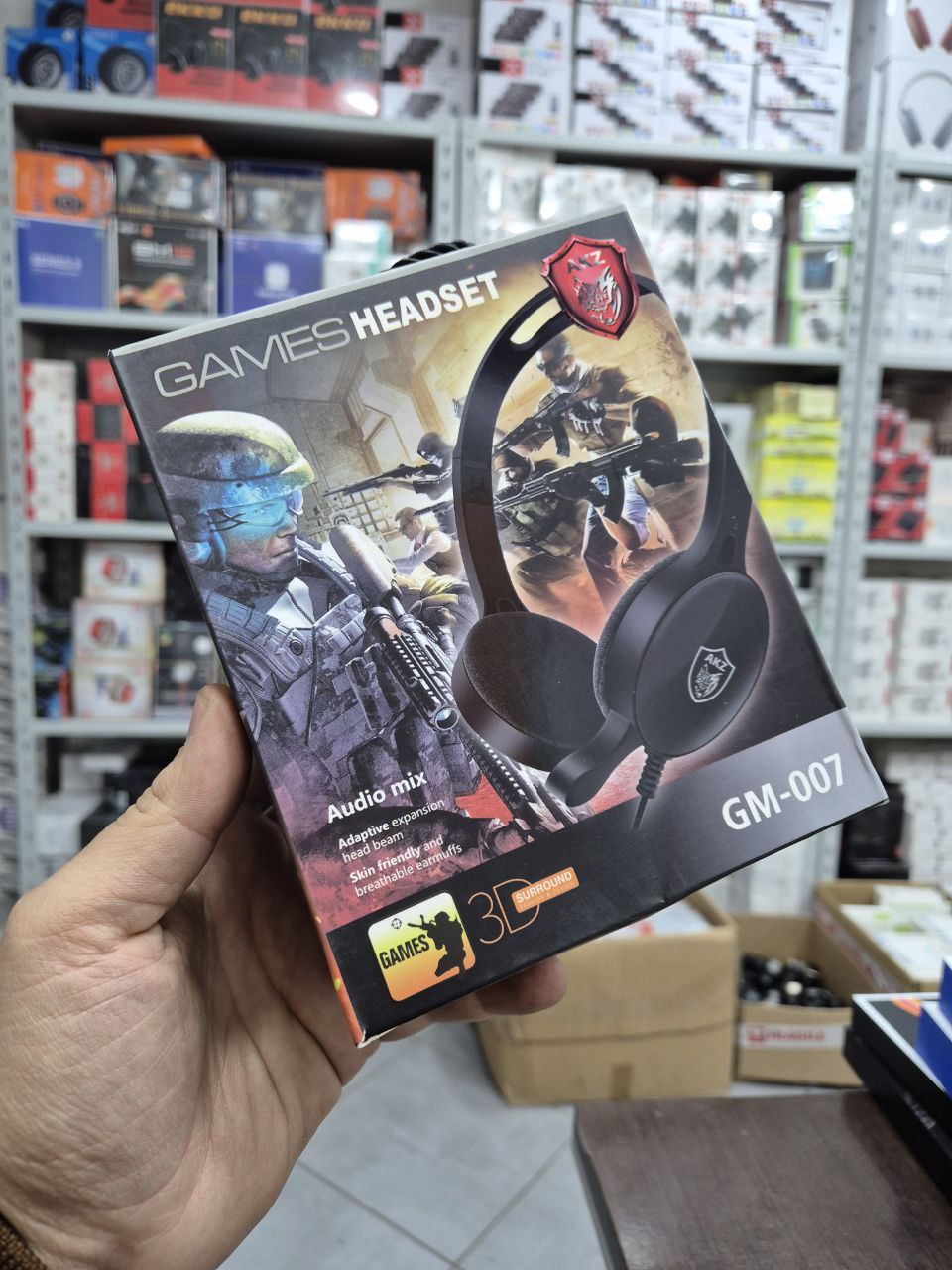 Casque Gamer Games Headset GM-007