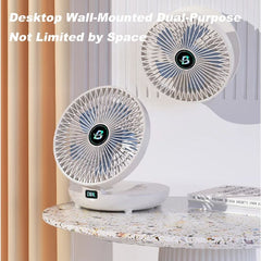 Wall hanging desktop folding Fan