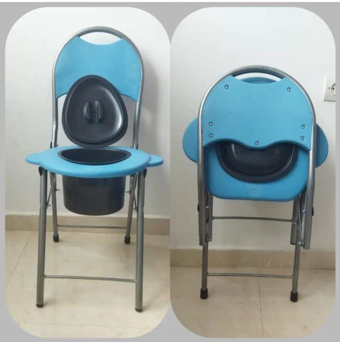 Chaise de toilette pliante durable كرسي مرحاض قابل للطي متين