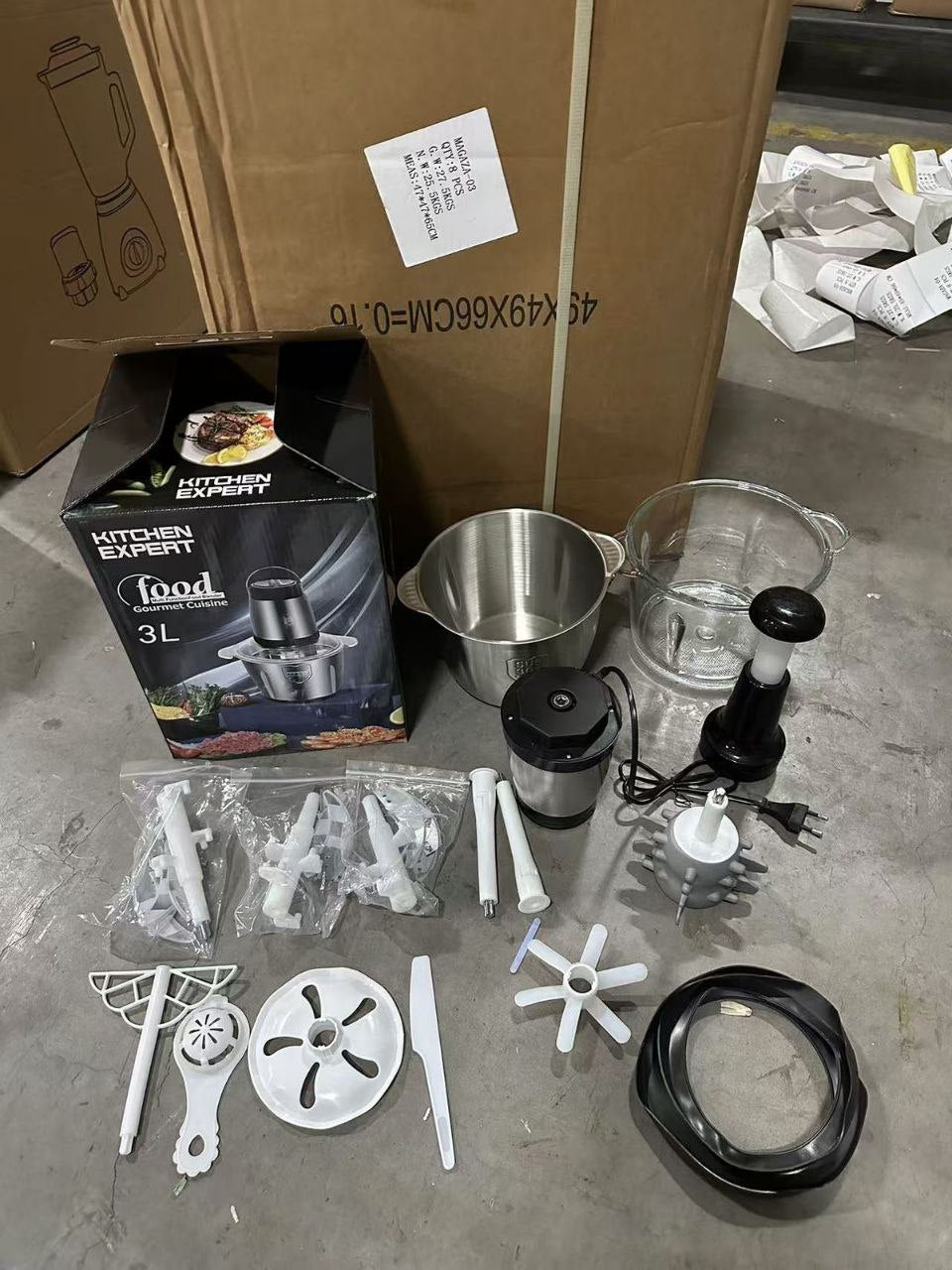 Robot culinaire Kitchen Expert Hachoir 3L