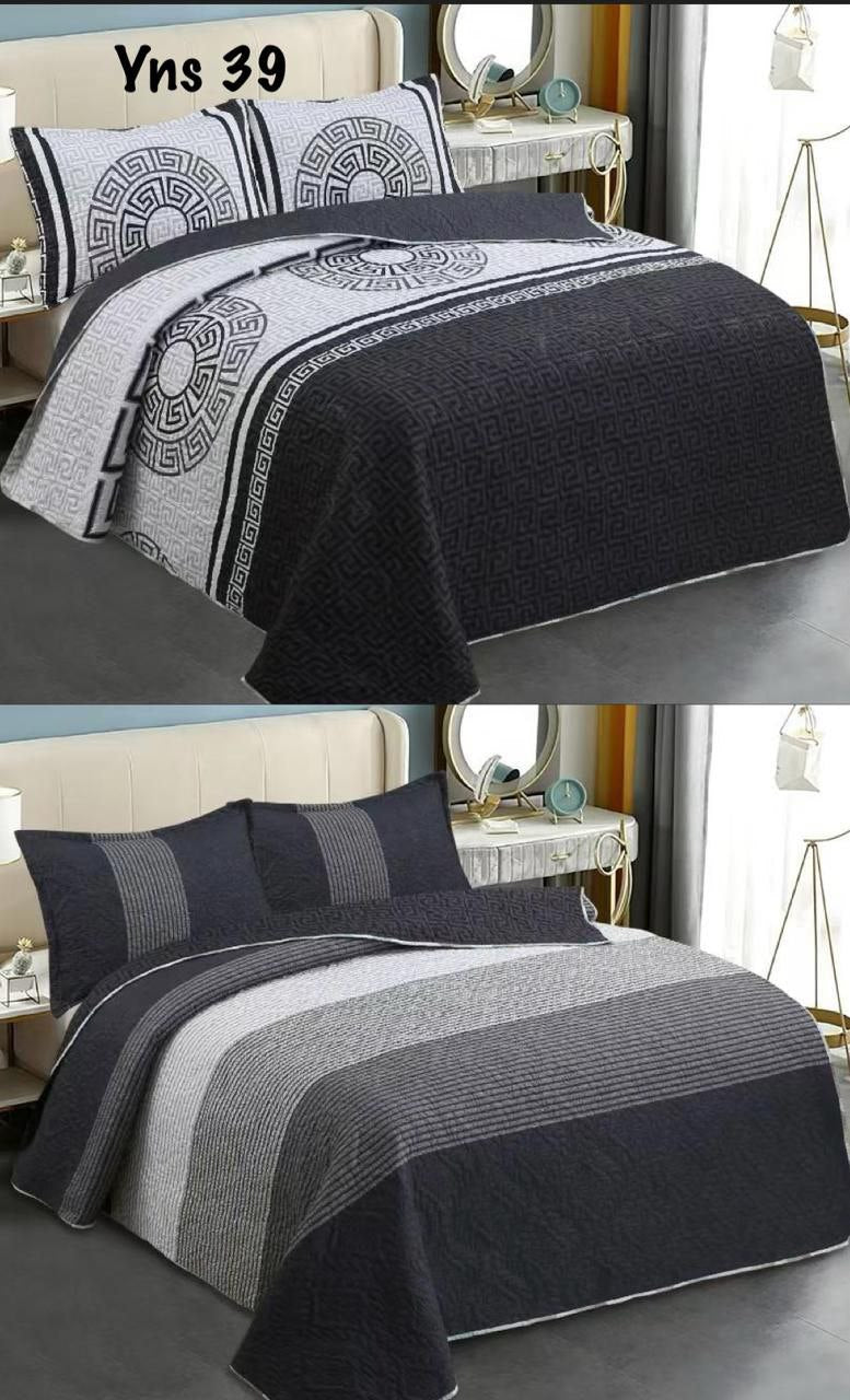 Couvre-lit كوفرلي و 2 مخدة