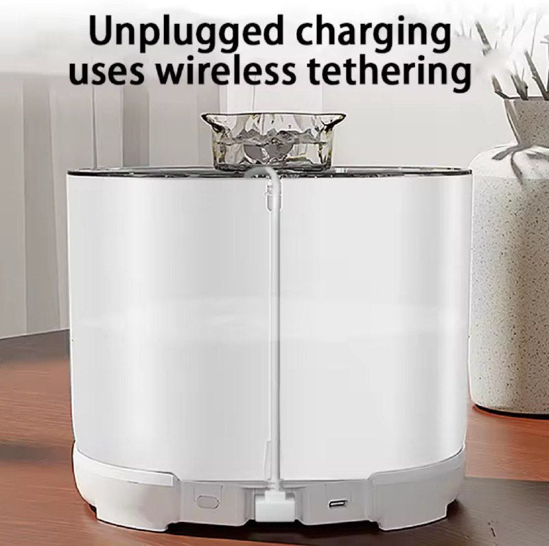 نافورة مياه أوتوماتيكية مع مستشعر حركة للقطط والكلاب Smart water sesnor dispenser