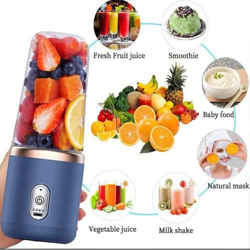 Mixeur portable avec une seule tasse خلاط محمول مزودة بمنفذ USB بسعة 520 مل