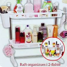 Étagère de rangement double