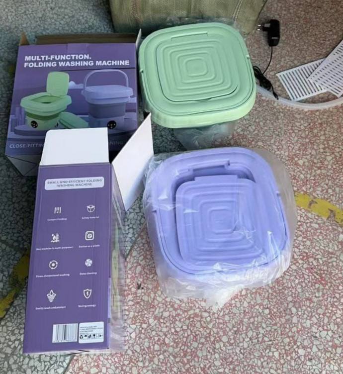 Mini Machine à laver 9L Multi fonctions Folding Washing Machine