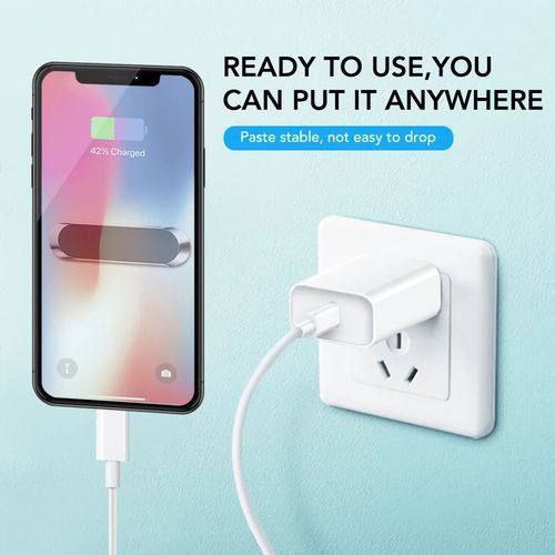 حامل سيارة صغير للهواتف المحمولة والمفاتيح والورق أسود Support de téléphone magnétique universel pour voiture