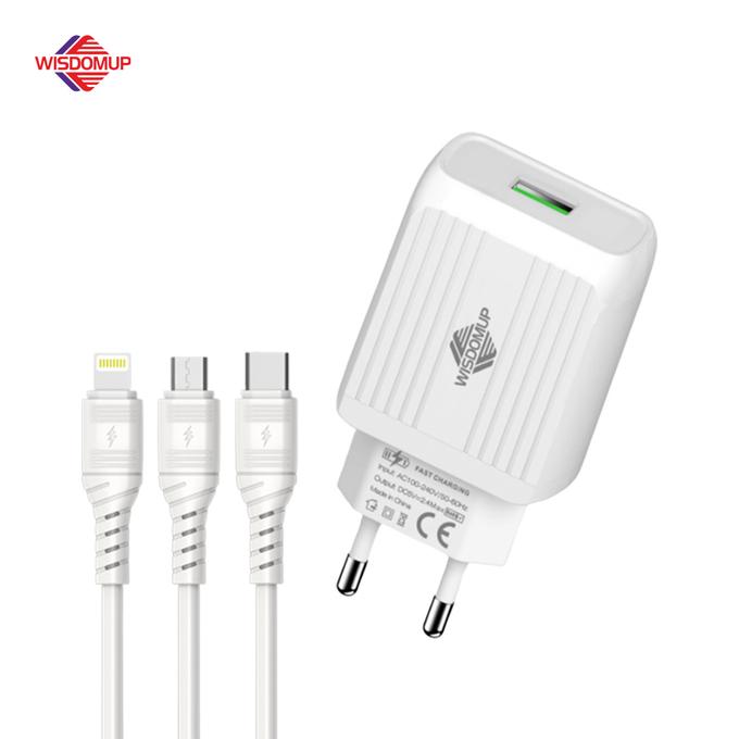 Chargeur mural double USB 2,4 A OCD-02