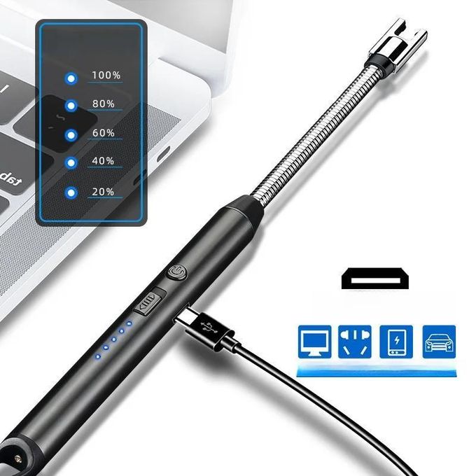 ولاعة كهربائية قابلة لإعادة الشحن عبر منفذ USB Briquet électrique rechargeable par USB