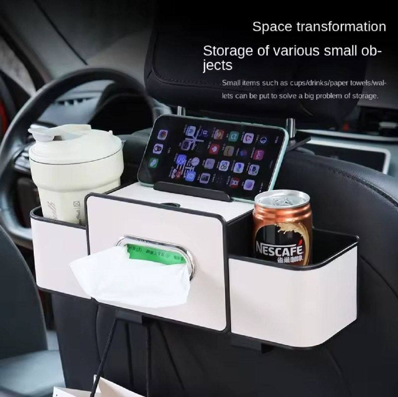 Boîte de rangement multifonctionnelle pour voiture صندوق تخزين متعدد الوظائف للسيارة