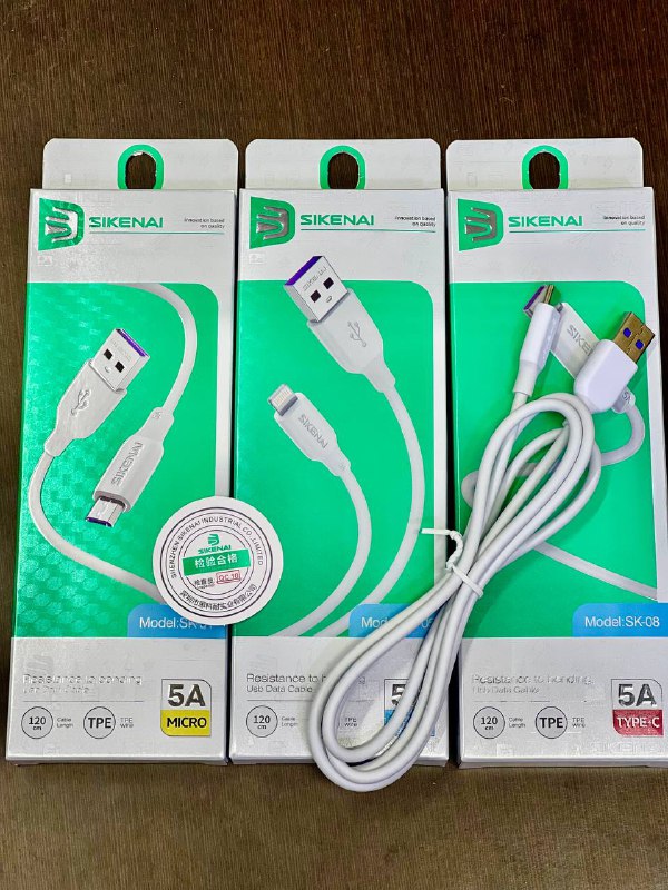 USB Data cable 5A SIKENAI Type-C SK-08