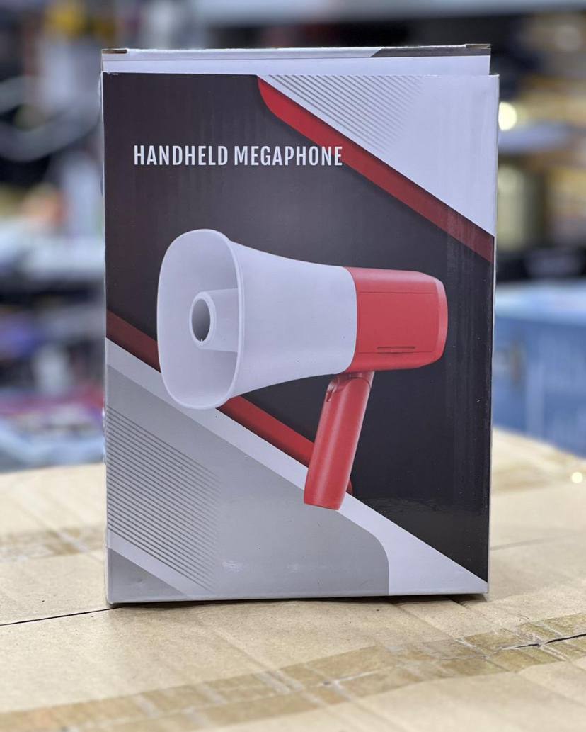 Handheld megaphone مكبر صوت محمول باليد