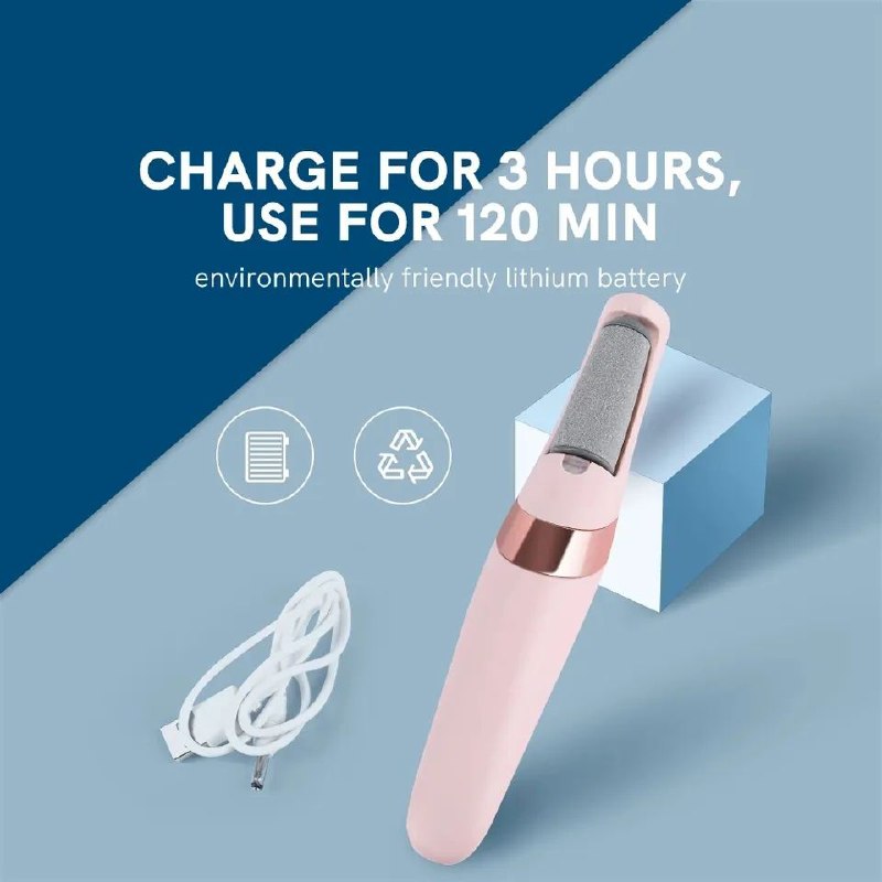 Electric Callus Remover مزيل الجلد الميت الكهربائي قابل للشحن
