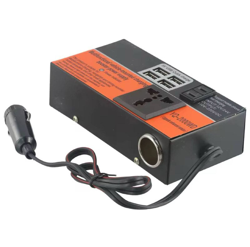 Multifunctional vehicle-mounted charging booster power supply YQ-2000WD 2000W