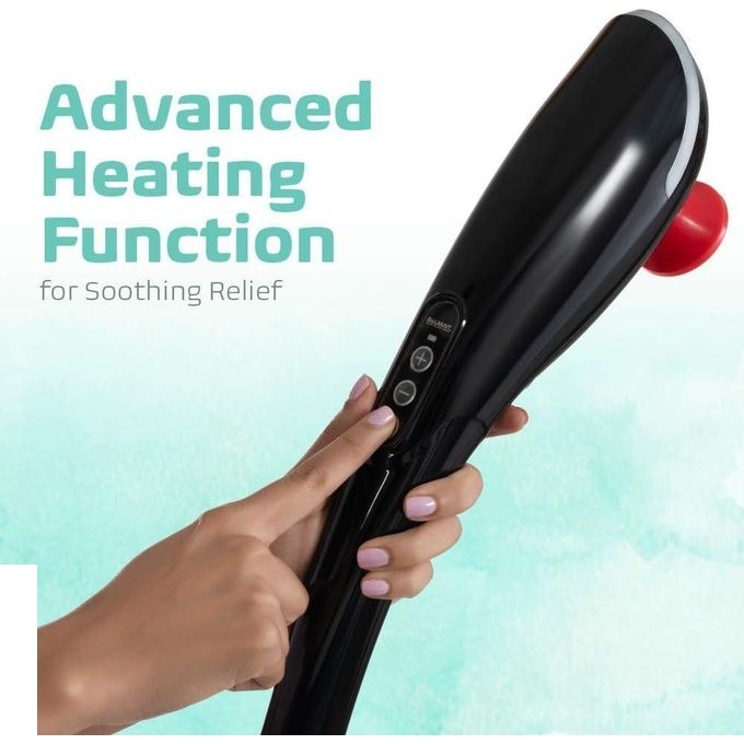 Masseur portable ergonomique sans fil avec 6 têtes جهاز التدليك اللاسلكي المحمول مدلك يدوي محمول بدون أسلاك مع 6 رؤوس قابلة للتبديل