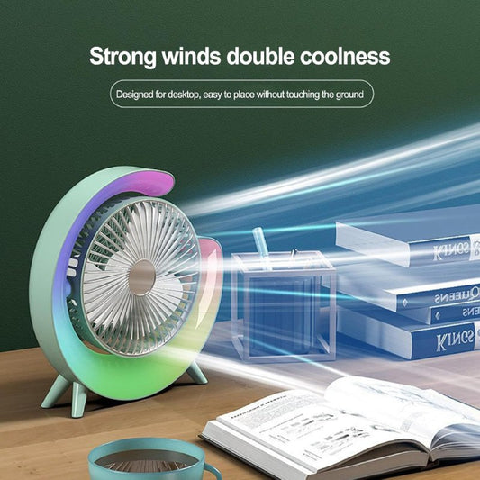 Colorful desktop fan