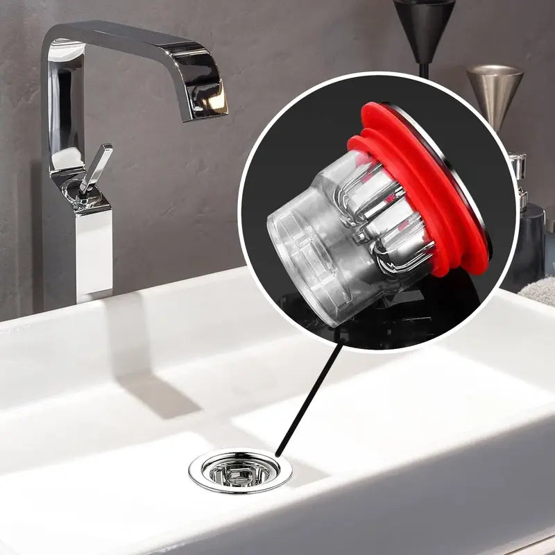 Filtre anti colmatage pour évier et lavabo
