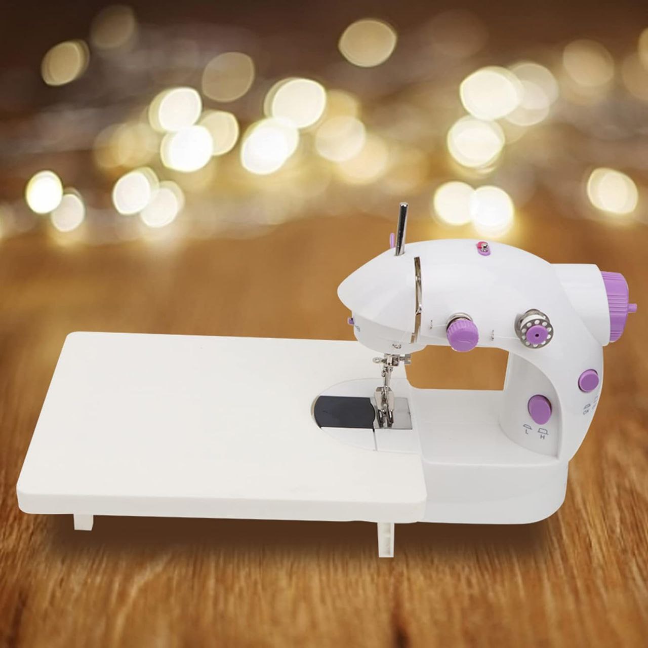 Mini Sewing Machine with Table آلة الخياطة المحمولة مع طاولة