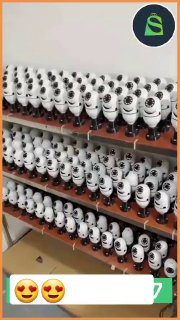 Wifi Smart Bulb Camera 360 كاميرا مراقبة ذكية بدوران 360 V380