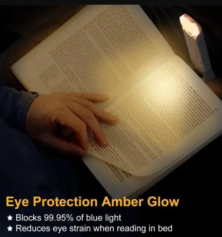 مصباح قراءة LED قابل لإعادة الشحن عبر منفذ USB Lampe de lecture LED rechargeable USB