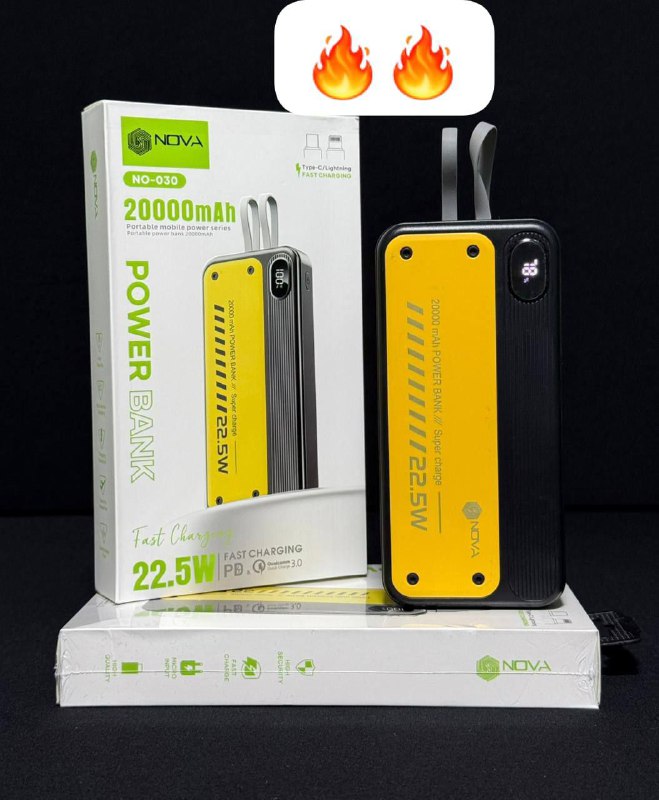 Power bank Nova 20000mah 22.5W