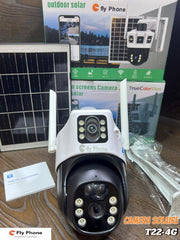 كاميرات بالطاقة الشمسية CAMERA SOLAIRE CARTE SIM 4G Android IOS 4K FULL HD