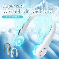 Wearable air conditioner Neck Fan