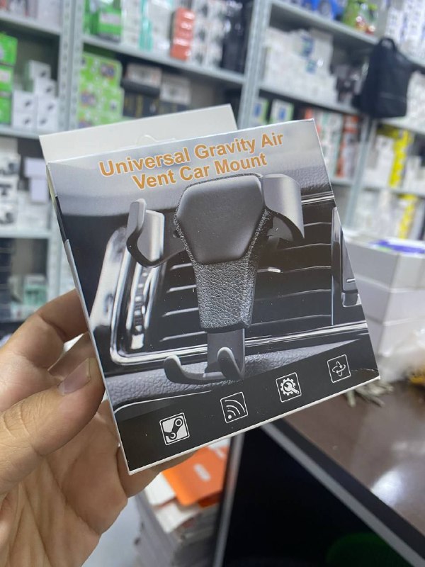 حامل الجوال للسيارة على فتحة التهوية Universal Gravity Air Vent Car Mount