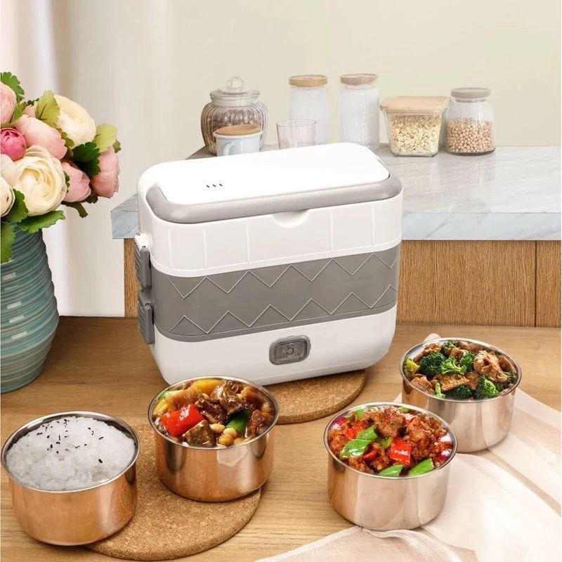 Cooking Lunch Box 2L 200W Lunch box chauffante électrique صندوق غداء كهربائي ساخن