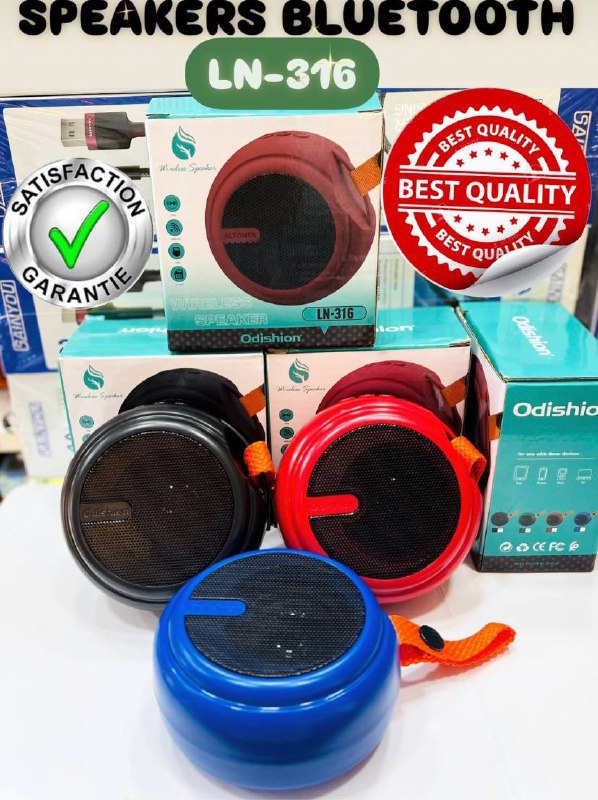 Speakers Bluetooth Haut parleur ODISHION LN-922