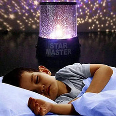 ضوء ليلي لجهاز عرض CUQOO Star Master Galaxy باللون الأسود