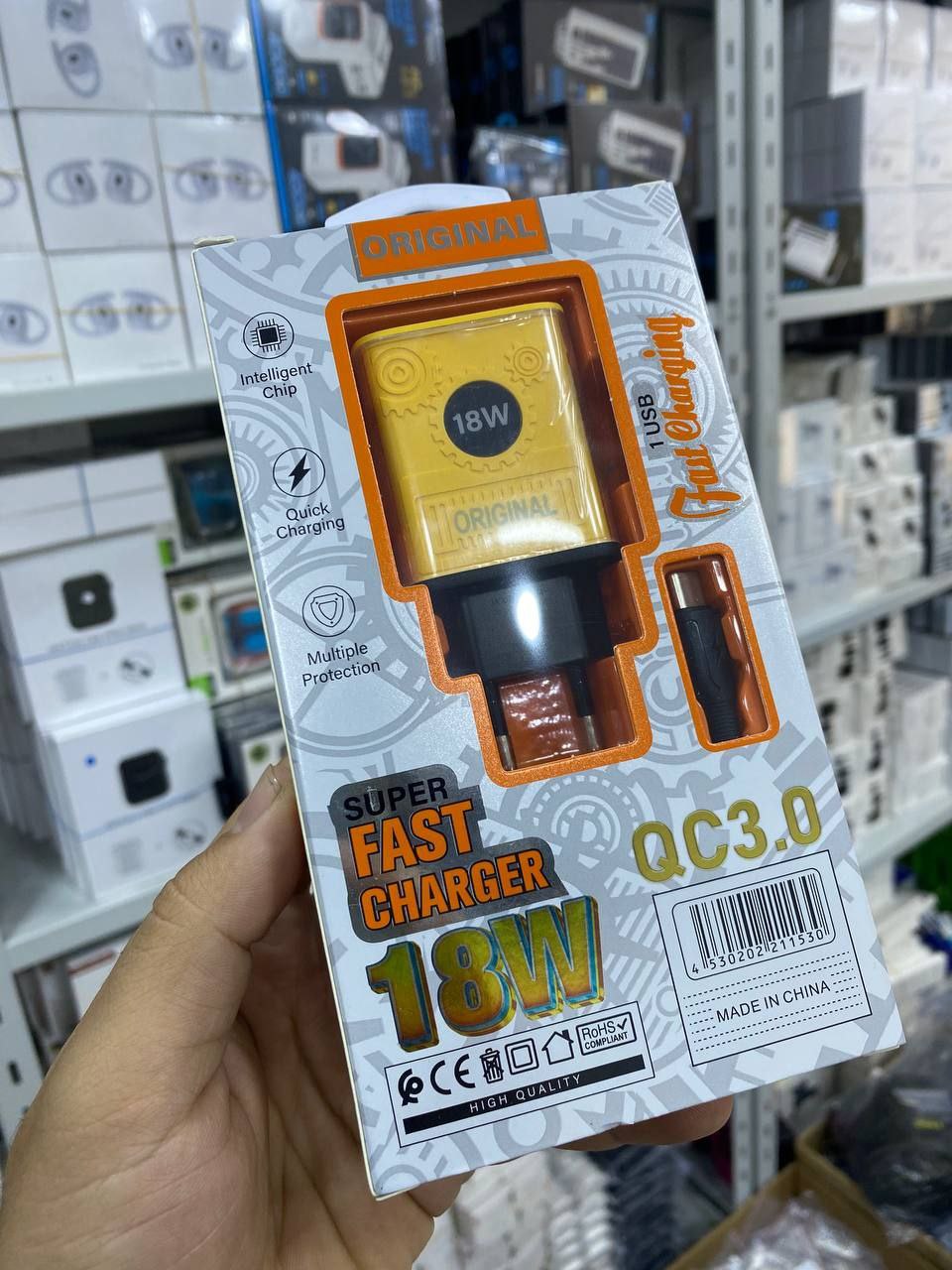 Fast charger QC3.0 18W ORIGINAL