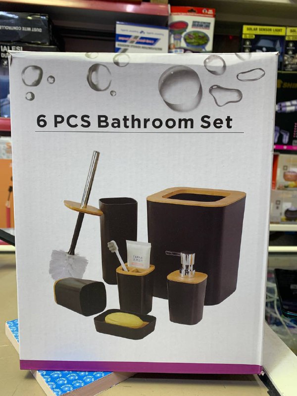 منظم لوازم الحمام 6PCS Bathroom Set